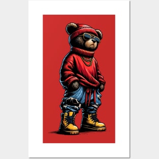 Streetwear Bear Posters and Art